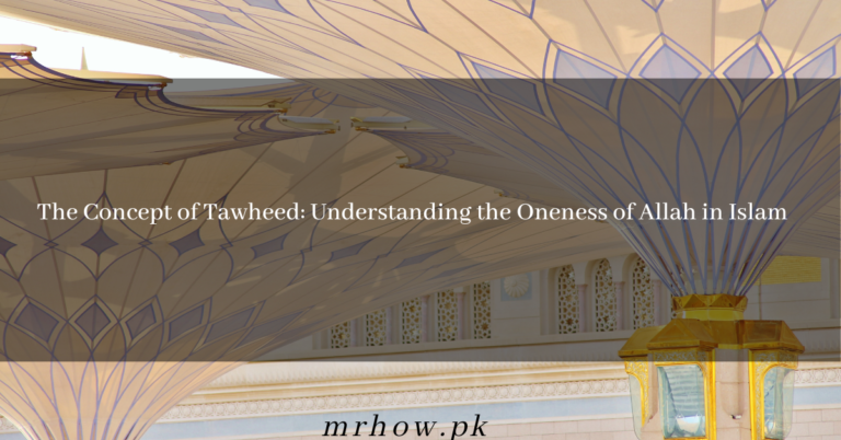 The Concept of Tawheed: Understanding the Oneness of Allah in Islam