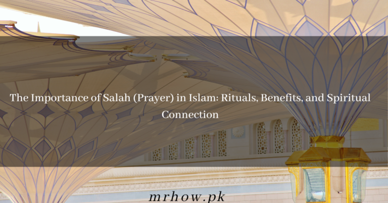 The Importance of Salah (Prayer) in Islam: Rituals, Benefits, and Spiritual Connection