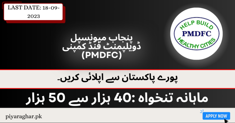 PMDFC Jobs 2023