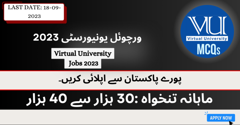 Virtual University Jobs