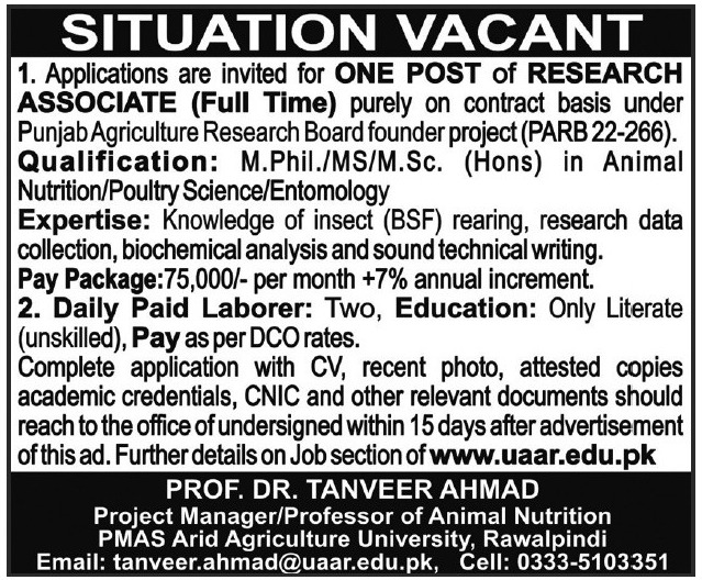 Arid Agriculture University