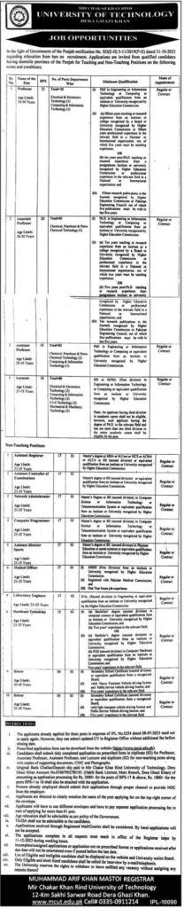 Mir Chakar Khan Rind University Jobs