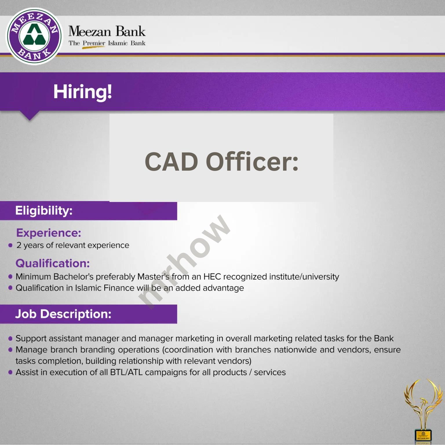 Latest Meezan Bank Jobs 2024 January MR How   Finance Officer 