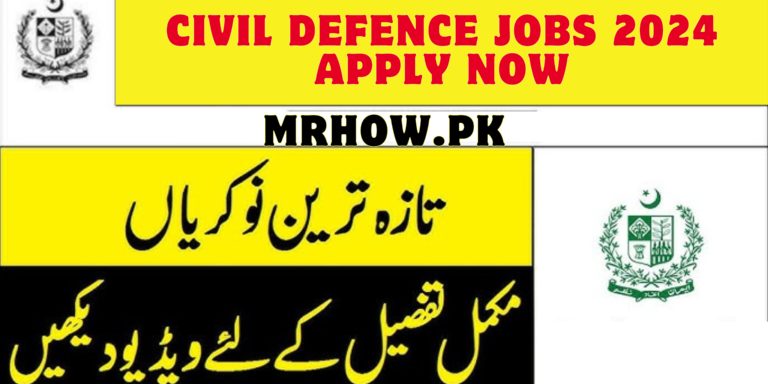 Civil defence jobs 2024 Apply Now