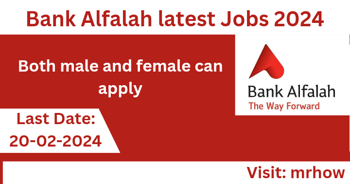 Bank Alfalah Jobs 2024 Current Careers | Apply at www.bankalfalah.com