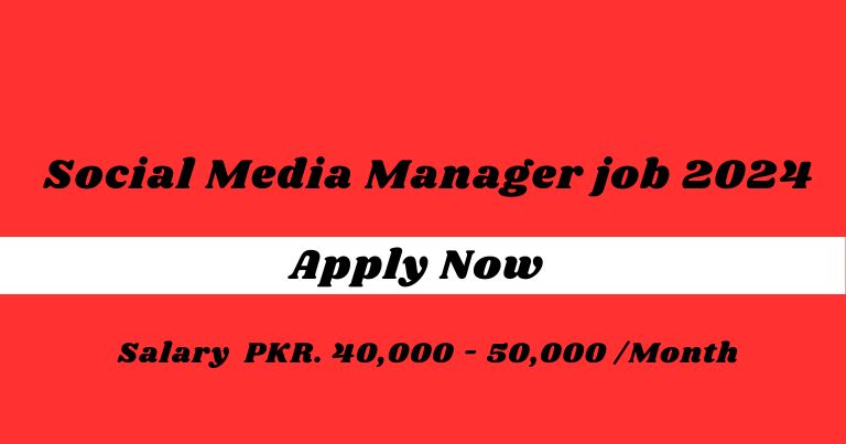 Social Media Manager job